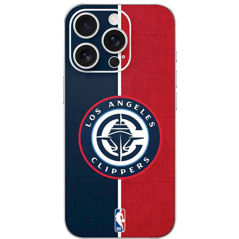NBA LA Clippers Canvas iPhone 16 Pro Skin